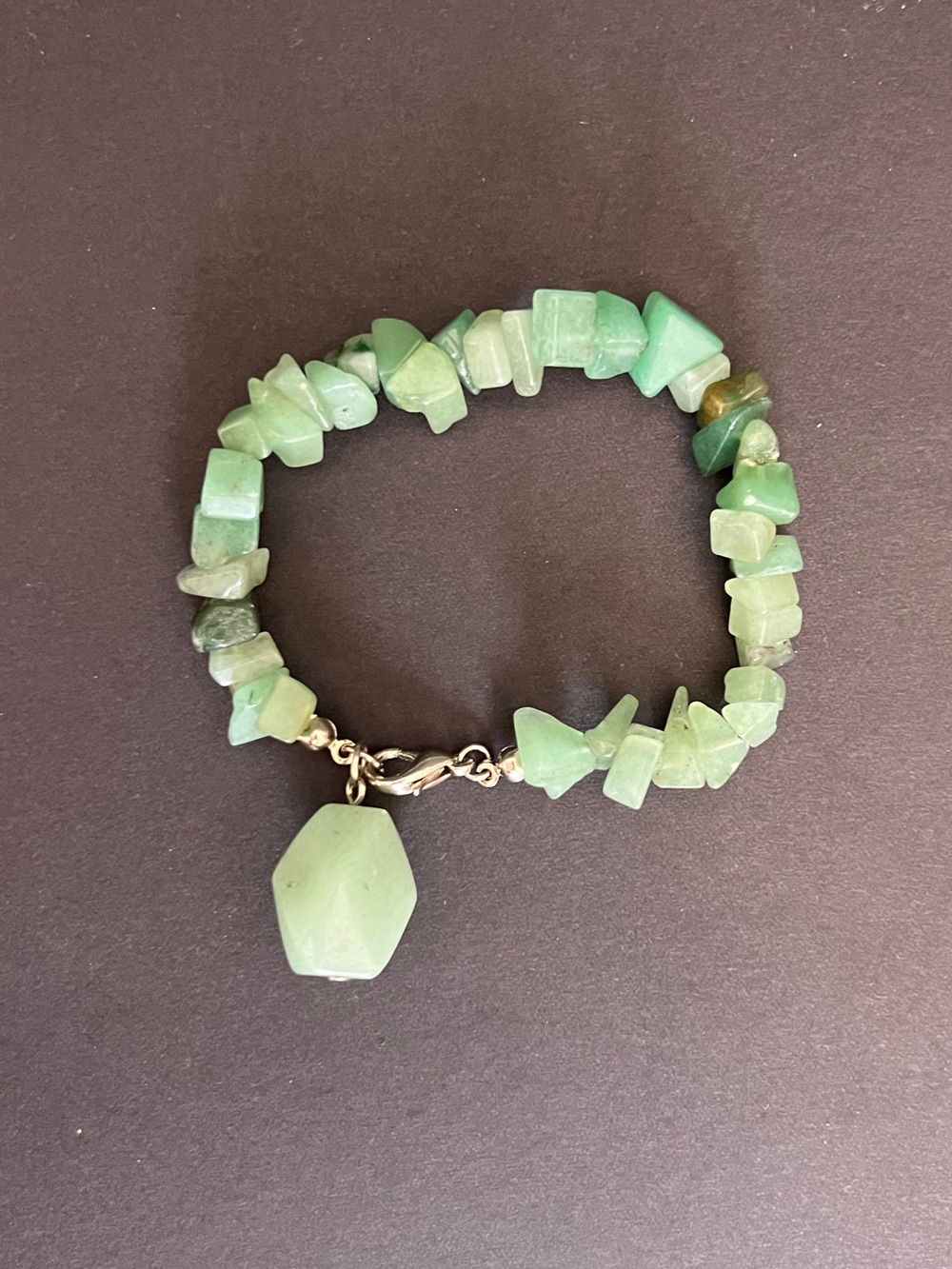 Green Aventurine beaded bracelet